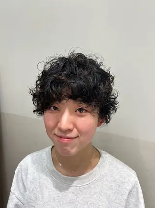 ショート パーマ 🍇おぐら めぐみ🍇のヘアスタイル