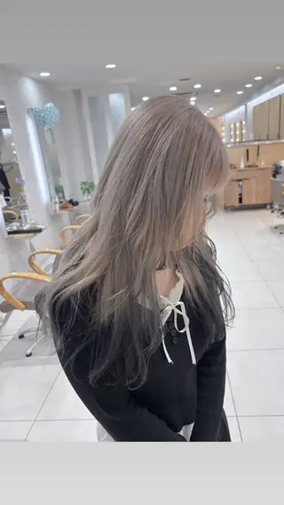 ロング 🦋森田さち /ハイトーン🦋のヘアスタイル