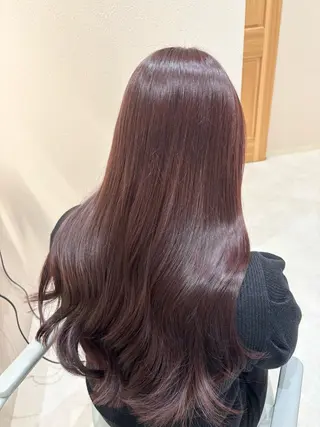 ロング カラー ami .のヘアスタイル