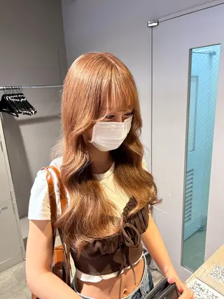 カラー 透明感ベージュ🤎 ナチュラルレイヤーのヘアスタイル