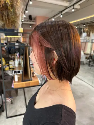 カラー 十倉 朱莉のヘアスタイル