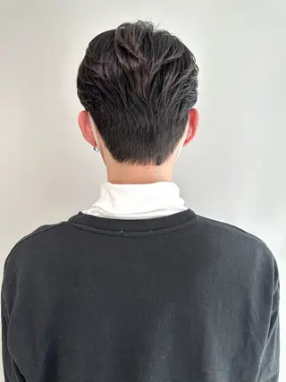 パーマ メンズ 松浦ゆずき 韓国/ 診断/ダウンパーマのヘアスタイル