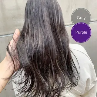 ロング カラー ヘアアレンジ 北間 寛哉のヘアスタイル