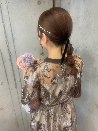 ロング ヘアアレンジ 美髪× ヘアセット✨Araiのヘアスタイル