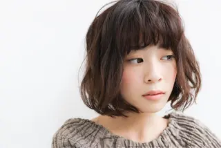 ミディアム Endearing 銀座/レイヤーカットのヘアスタイル