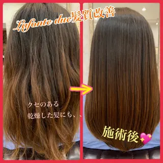 セミロング LaFonte due所属・野澤 朱里のヘアスタイル