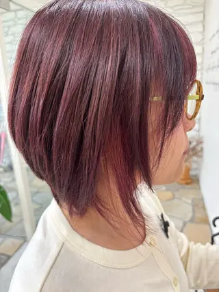 ショート カラー 西田 敏幸のヘアスタイル