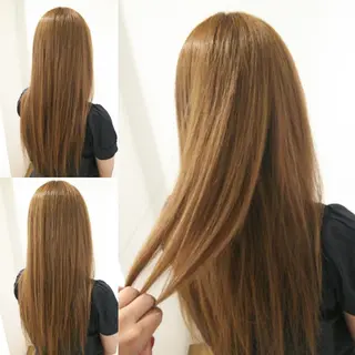 ロング カラー パーマ ヘアアレンジ メンズ キッズ ネイル マツエク・マツパ MEGUMI megumiのヘアスタイル