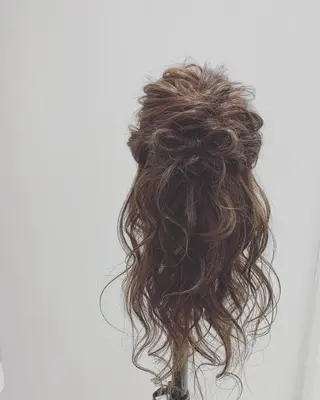 ロング ヘアアレンジ 原田 穂真のヘアスタイル