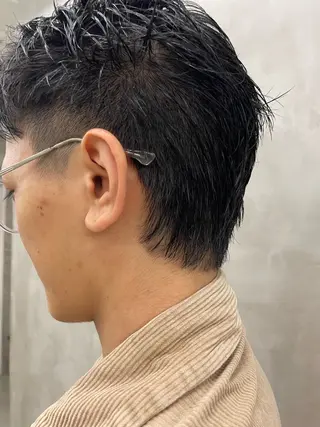 メンズ メンズカット パーマ[佐橋]のヘアスタイル