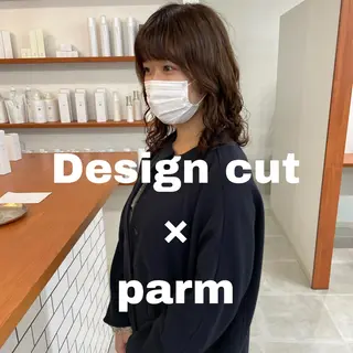 ミディアム パーマ 🤍似合わせパーマ 奥田沙耶🫧のヘアスタイル