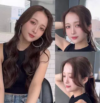 ミディアム カラー 🌫️大人韓国ヘア 🌫️naoyaのヘアスタイル