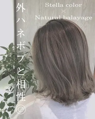 ミディアム カラー 河合秀明/ショート /ボブ/レイヤーのヘアスタイル