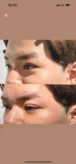 メンズ アイブロウ 高原 さくらの眉毛・アイブロウイメージ