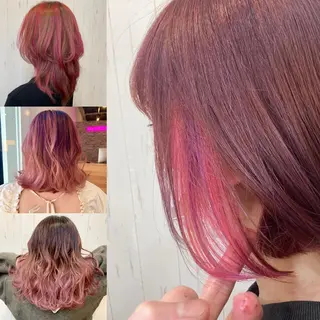 ヘアカラー&縮毛矯正 STAR☆RIVERのヘアスタイル