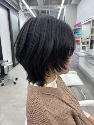 ショート 関山浩平ショート /ボブ/ヘアセットのヘアスタイル