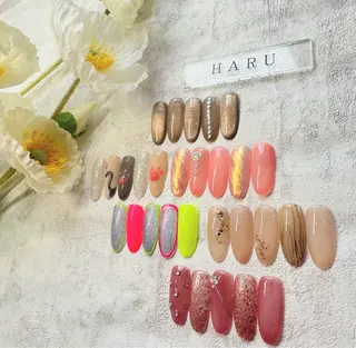 セミロング はあとねいる 八事店のネイルデザイン