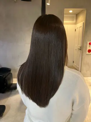 ロング カラー elima調布所属・澤崎 ゆらのヘアスタイル