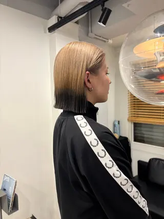 カラー 熊取谷 茉那のヘアスタイル