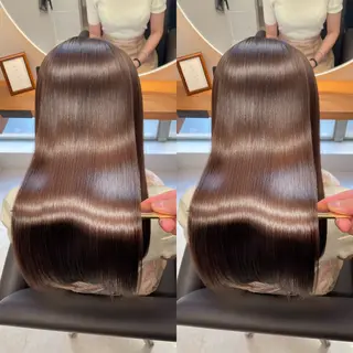 ロング 新宿/韓国風レイヤー 髪質改善/ジャッキーのヘアスタイル