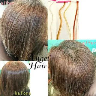 ヘアアレンジ ミディアム カラー AngelHair 蒲田店のヘアスタイル