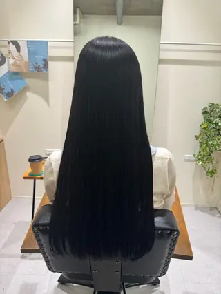 ロング カラー ゆ う あのヘアスタイル