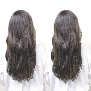 ロング カラー ブリーチカラー/ 岩破瑞希のヘアスタイル