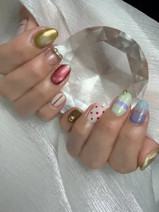 ネイル 二上みつえ【紫波町/自宅ネイルサロン】所属・【YUBIRE】 二上みつえのネイルデザイン