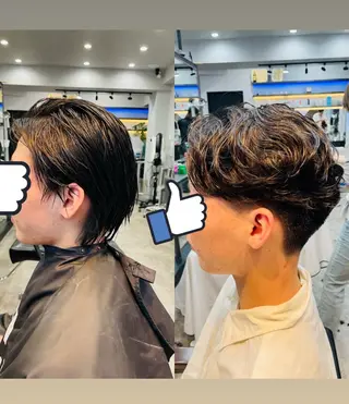 パーマ メンズ 高田馬場 ariのヘアスタイル