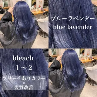 ロング カラー ️💕淡いハイトーン 💕︎︎ひかるのヘアスタイル