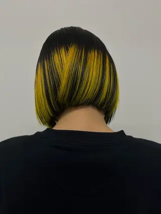 ショート カラー yuan tanakaのヘアスタイル