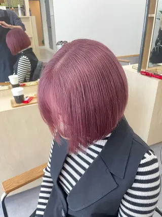 ミディアム 髪質改善/ 上村旺武のヘアスタイル
