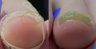 Spiky とうげ ふうかのネイルデザイン