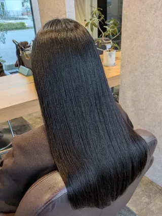 ロング 山田 愛/川中島/縮毛矯正のヘアスタイル