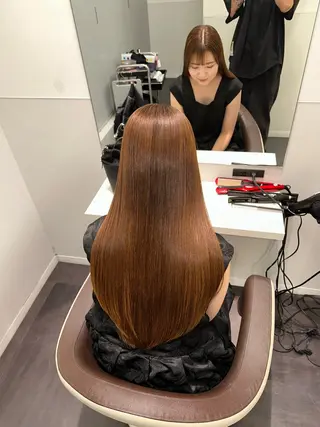 ロング 美髪特化✨ 伊織✨縮毛矯正✨のヘアスタイル