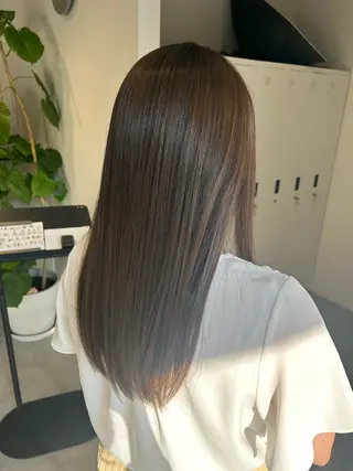 ロング 園田 朱理のヘアスタイル
