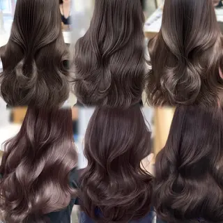 セミロング カラー 🇰🇷韓国風くびれ ヘア🇰🇷中村優大のヘアスタイル