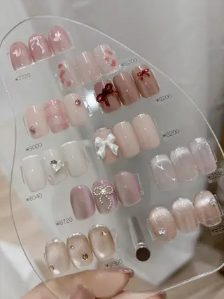 ネイル 新宿代々木/ちゅるん キレイめ/miriのネイルデザイン