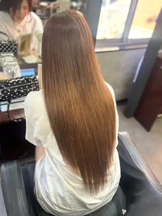 ロング 韓国ヘア✨エクステ/ しおりのヘアスタイル