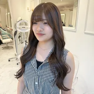 ロング カラー ParveMix いしいまお🌼のヘアスタイル