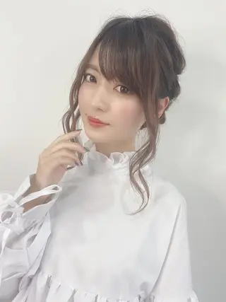 ロング ヘアアレンジ カラー ⭐️Shelter by TOKYO⭐️のヘアスタイル