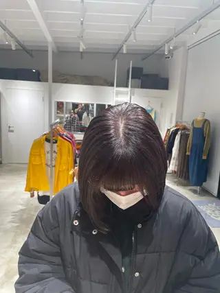 カラー 山口 真希のヘアスタイル