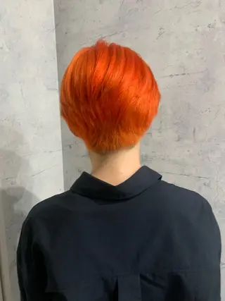 カラー 酸性ストレート 髪質改善のヘアスタイル