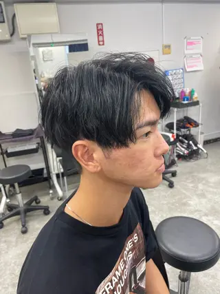 メンズ メンズ特化美容師 💠チナツのヘアスタイル
