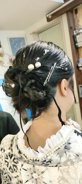 ヘアアレンジ HempBeauty 浅野アサミのヘアスタイル