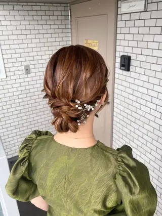 ヘアアレンジ 垢抜けヘアメイク🫧 JURI🪽のヘアスタイル