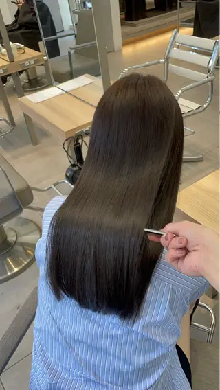 ロング カラー ✨髪質改善✨美髪 矯正🫧小泉のヘアスタイル