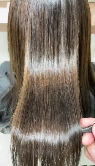 セミロング Yugaメンズパーマ /フェードカットのヘアスタイル