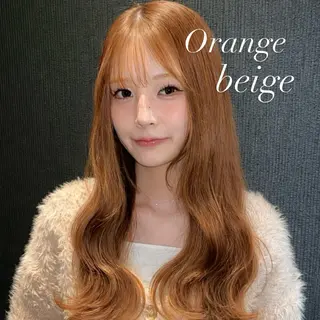 カラー レイヤーカット/ フェミニン💕/鏡のヘアスタイル