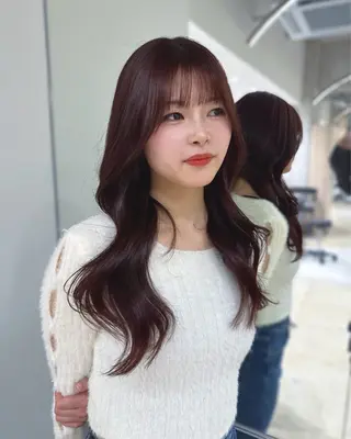 ロング 🦋トレンドヘア🦋 竹内克弥のヘアスタイル